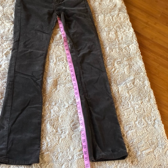 Charcoal Gray AG Ballad corduroy pants - Picture 8 of 9